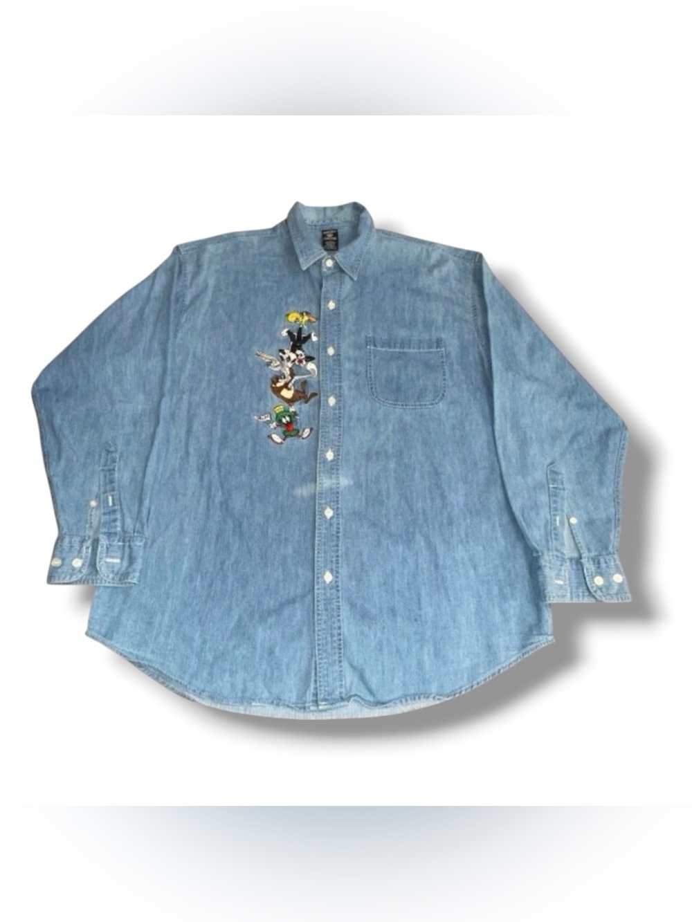 Men’s Warner Bros. Looney Tunes Denim Shirt